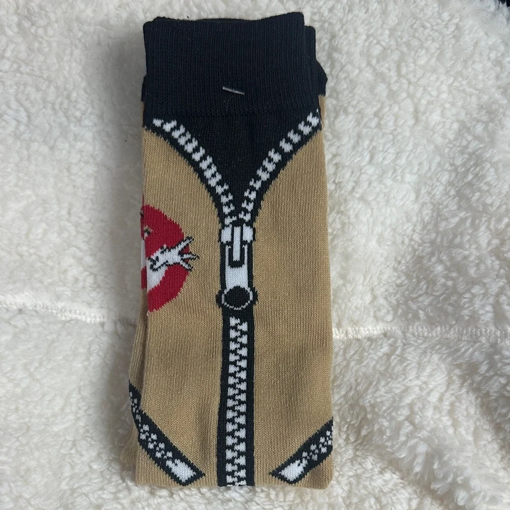 Ghostbusters VENKMAN SUIT Novelty Crew‎ Socks Adult Shoe Size 6-12